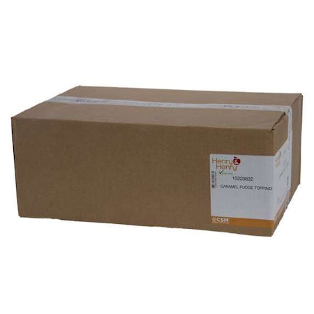 Henry And Henry Henry And Henry Cafe Sarks Caramel Fudge Topping 8.3lbs, PK6 10223632
